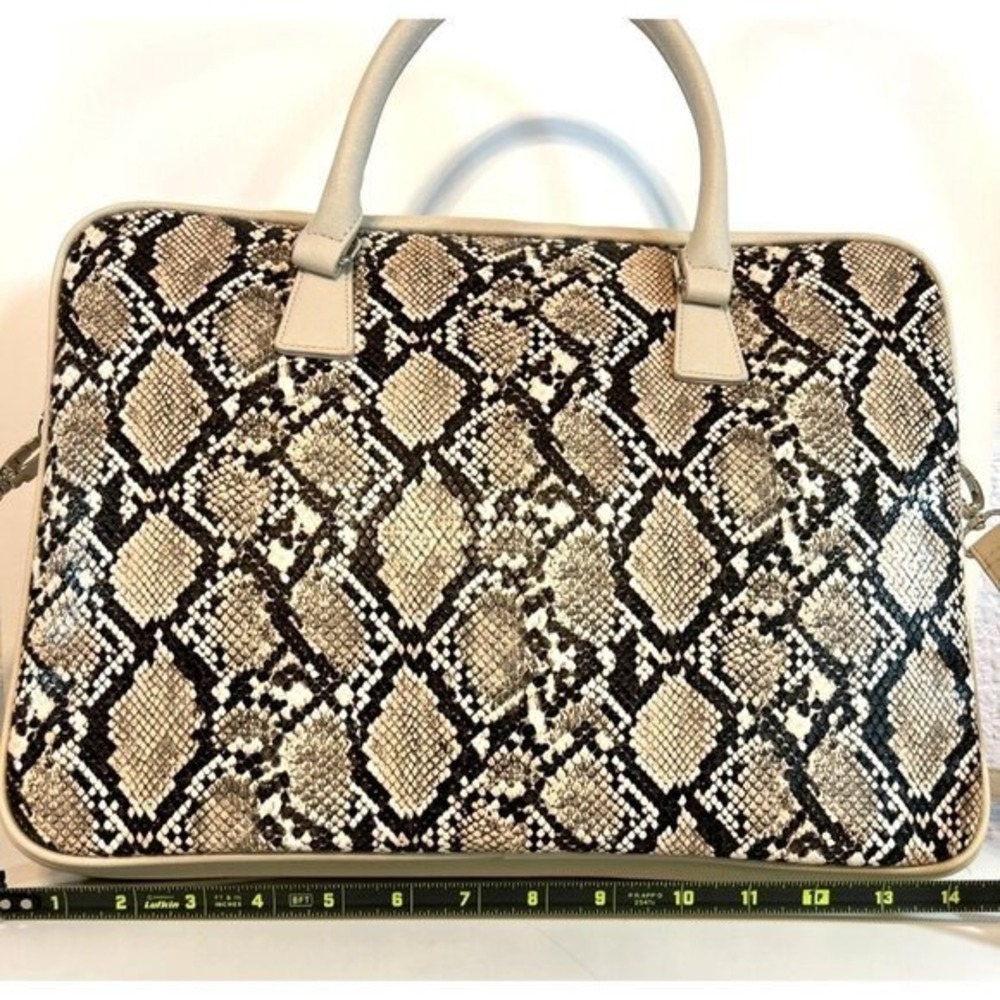 Computer Carry on Handbag Crossbody Python Snake … - image 6